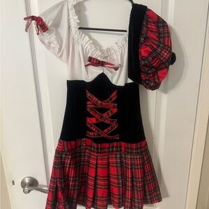 Dreamgirl Red and Black Costume